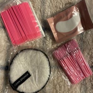 Eyelash Care Cleaning Extensions Kit Tools - Lot / Bundle